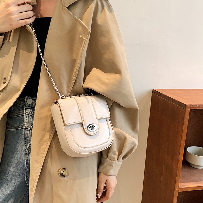 Túi Đeo Vai Phối Dây Xích Thời Trang Mùa Hè Pháp 2022 Cao Cấp Cho Nữ