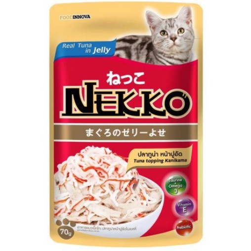Pate Nekko Jelly  thức ăn dinh dưỡng cho Mèo