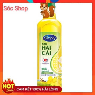 Dầu ăn Simply chai 1L