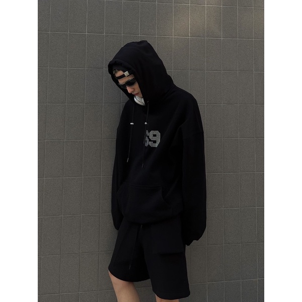 [CHÍNH HÃNG MENTALBOSS] Áo khoác hoodie 69 đính đá Mentalboss Private Club unisex