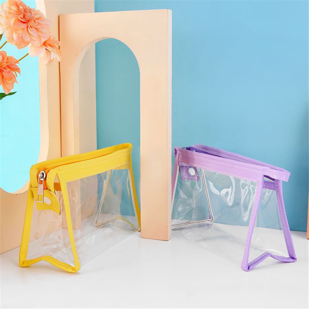 Giá đựng bút chì cho học sinh Túi đựng bút PVC Hộp đựng bút dung lượng lớn bằng vải