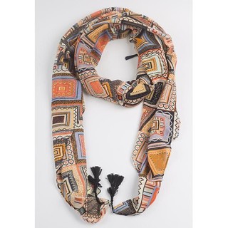 Khăn choàng cổ họa tiết thổ cẩm phong cách boho