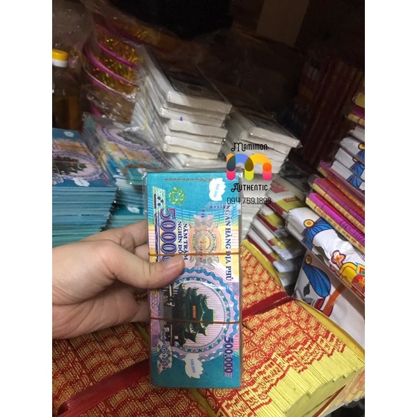 Lễ Cúng Loại 500k Hàng Đẹp - Vàng Mã Kim Thu