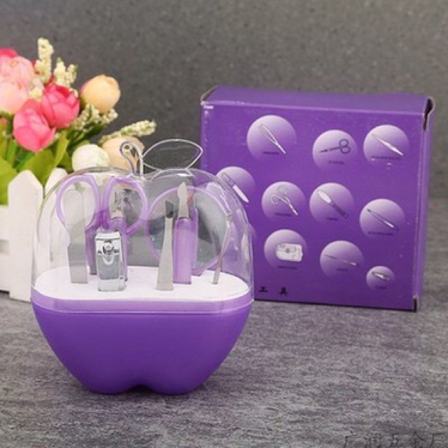 Bộ Dụng Cụ Làm Móng 8 Món Đa Năng Hình Qủa Táo Mới Nhất 88023 Shop Giao Hàng Nhanh
