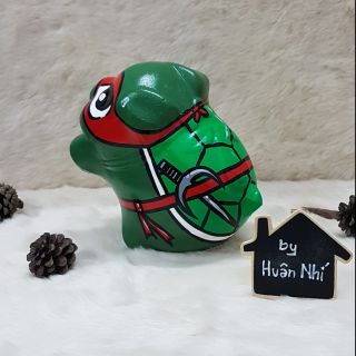 Heo đất handmade - Ninja rùa