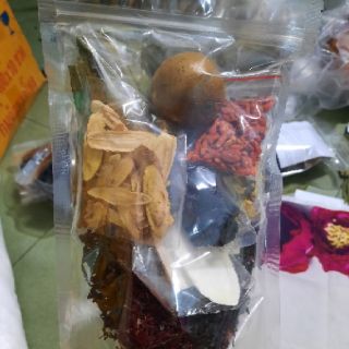Set trà sâm rong biển hoa cúc