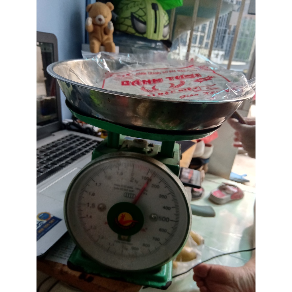 Combo 5 gói Bánh tráng bò bía đậu xanh loại đặc biệt. Size 18cm 28-30 lá.