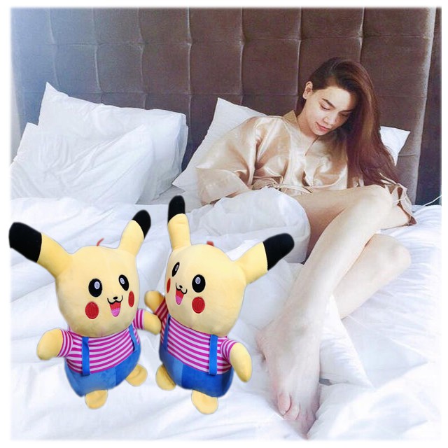 [SIÊU TO SIÊU RẺ] Gấu bông PIKACHU dùng để làm gối ôm, quà tặng người thương, đồ chơi cho bé hoặc vật trang trí