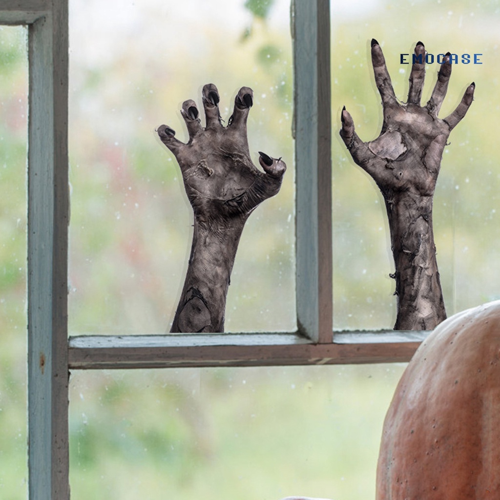 Miếng Dán Tường Bằng PVC Chống Thấm Nước Hình Bàn Tay