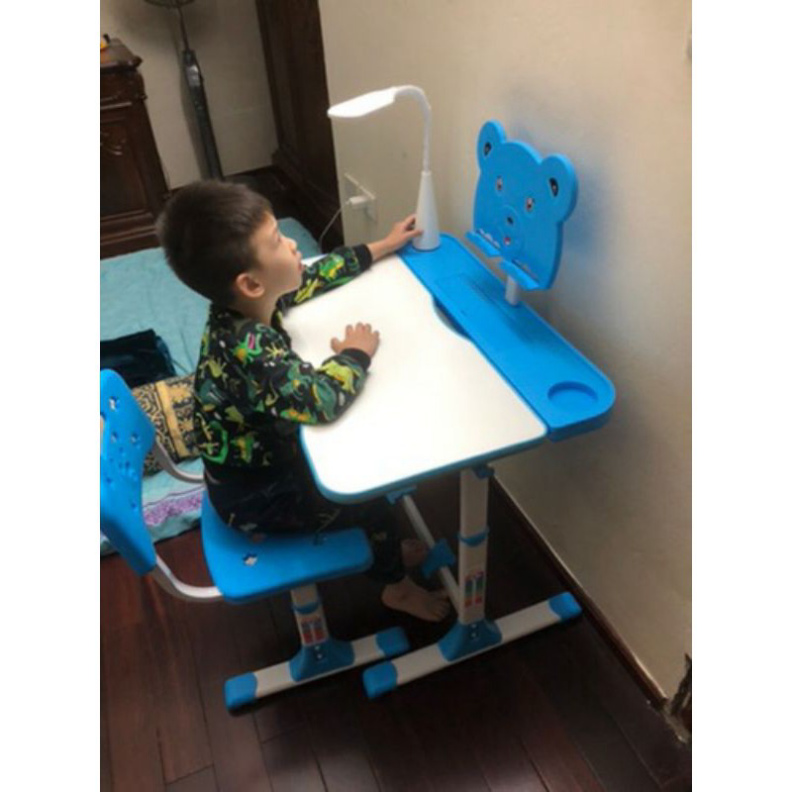 bộ bàn ghế chống gù chống cận bàn học thông minh cho học sinh tăng chỉnh độ cao phù hợp với trẻ em A601
