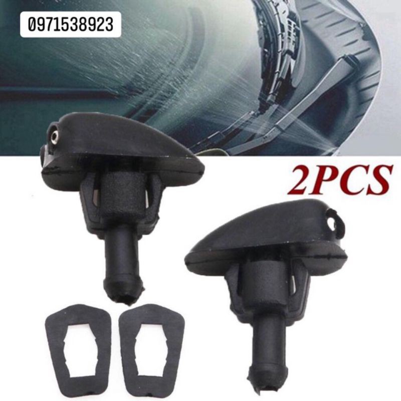 2 vòi phun nước rửa kính 2 tia