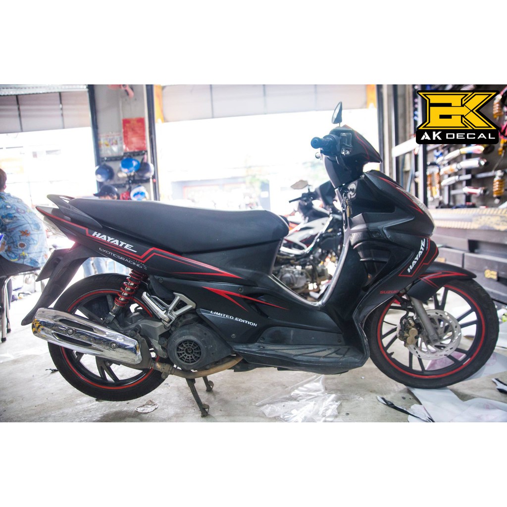 Tem trùm xe Hayate - Mẫu 173