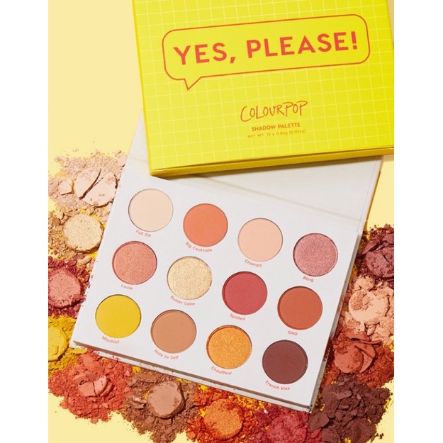 Bảng mắt Yes, please! Colourpop