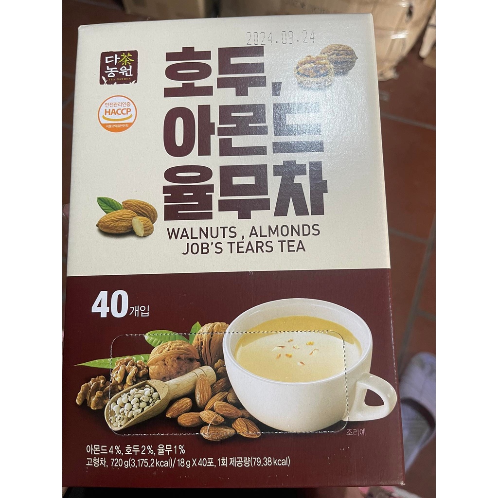 Ngũ cốc dinh dưỡng Hàn Quốc - 40 gói/hộp