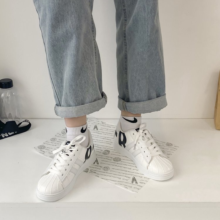 Giày Sneaker Nữ Mũi Tròn Dây Đan Chéo Thoải Mái | BigBuy360 - bigbuy360.vn