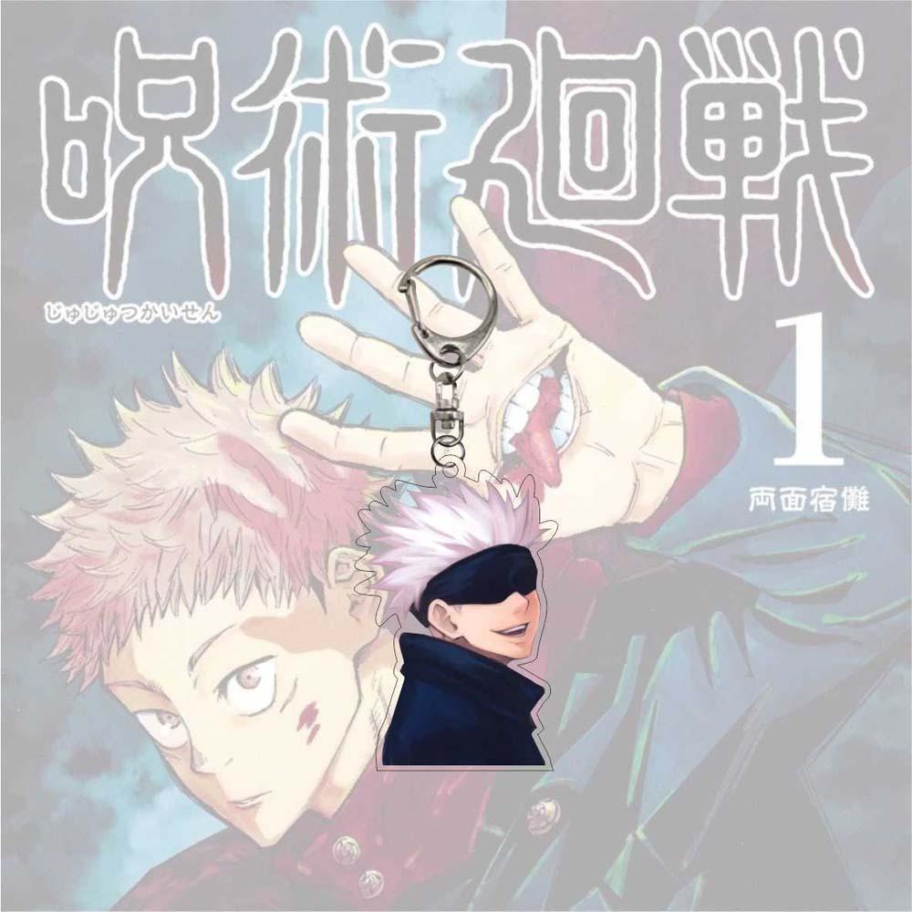 Móc Chìa Khóa Hình Nhân Vật Hoạt Hình Gojo Satoru Kugisaki Nobara Conjure
