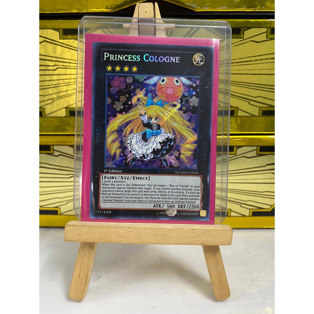 Lá bài thẻ bài Yugioh Princess Cologne – Secret Rare - Tặng bọc bài nhựa bảo quản