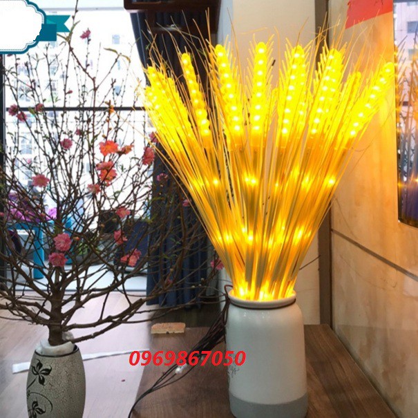 ﺴ✒Đèn Led bông Lúa, trang trí Tết, Tài, Bàn Thờ Gia Tiên - Đại Diện Cho Sự Âm Lo,Đủ Đầy,Sung Túc Cả Năm 2022