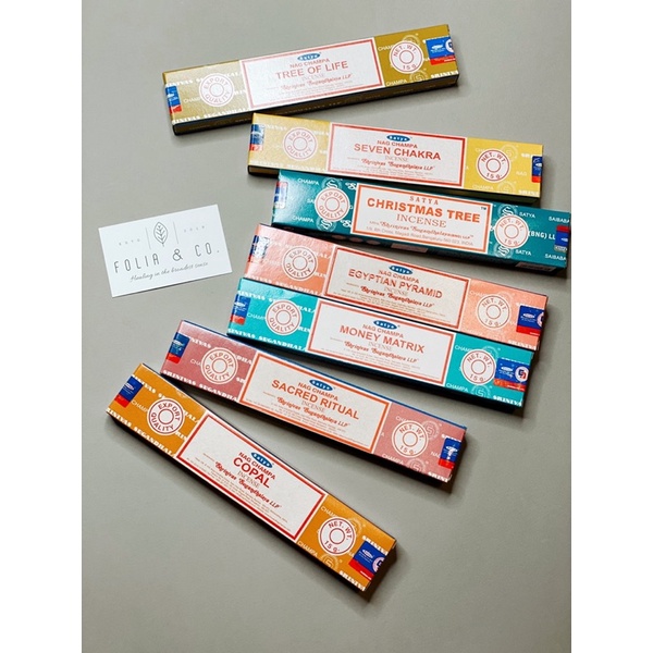 Satya Incense - Nhang thơm Satya cao cấp