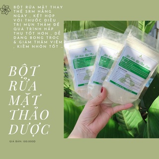 Bột rửa mặt thảo dược