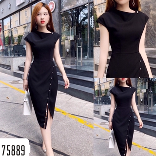 ĐẦM BODY  SÁT NÁCH ĐÍNH NGỌC CAO CẤP 75889