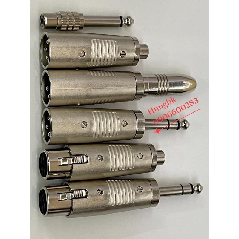 Jack canon đực cái chuyển đầu 6ly hoặc AV