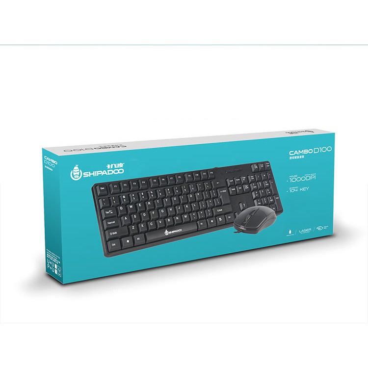 Combo Bàn Phím Và Chuột Máy Tính Shipadoo V9.0 | BigBuy360 - bigbuy360.vn