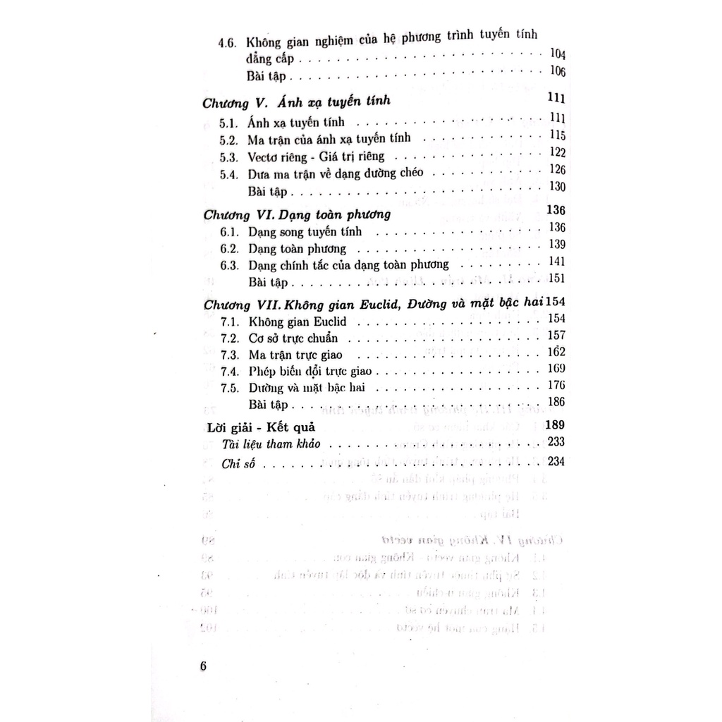 Sách - Cơ Sở Đại Số Tuyến Tính