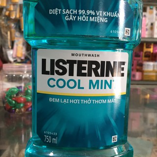 Nước súc miệng Listerine Cool Mint 750ml