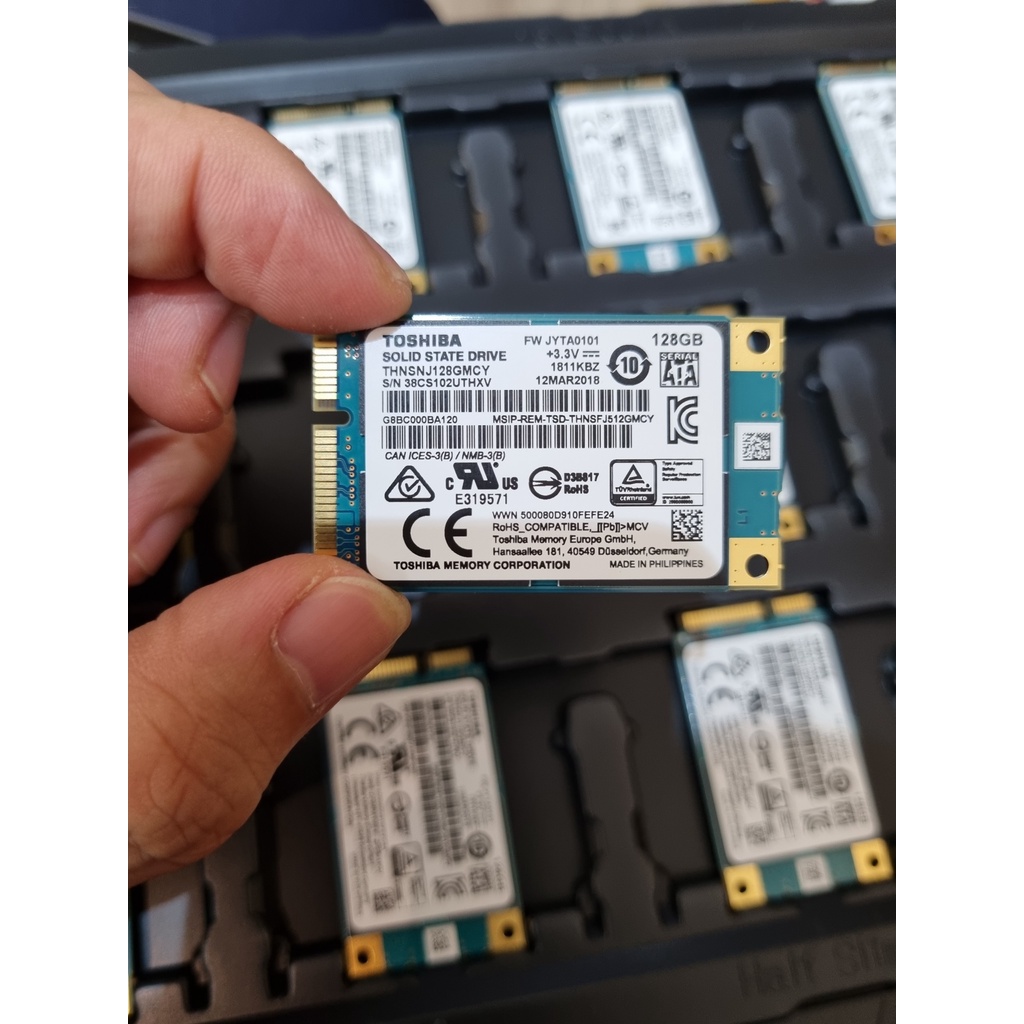 Ổ cứng SSD mSata TOSHIBA 128G | 256GB | 512G - SATA III -  NEW BẢO HÀNH 3 NĂM | BigBuy360 - bigbuy360.vn