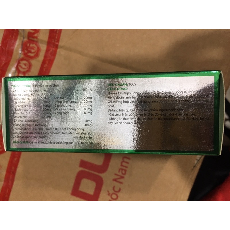 Đại tràng nam dược (sa nhân, lá mơ lông, hỗ trợ rối loạn tiêu hoá do viêm đại tràng, tiêu chảy, đau bụng....