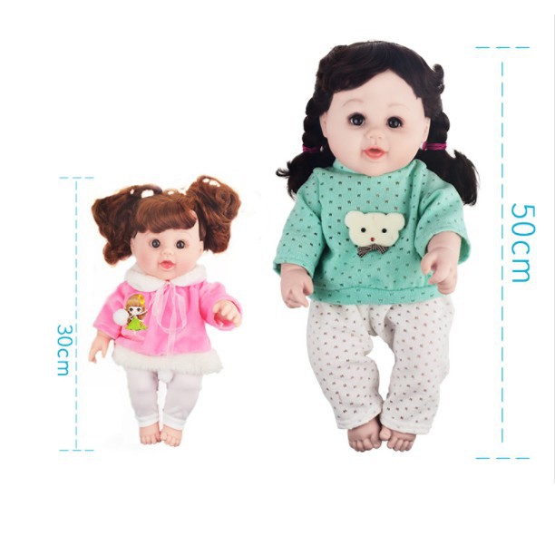 [Mã TOYDEC hoàn 20K xu đơn 50K] Búp Bê Nhựa Cao Cấp Nathaniel Bé Gái 30 cm