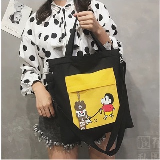 Tote đeo 2 kiểu - cậu bé dắt cún
