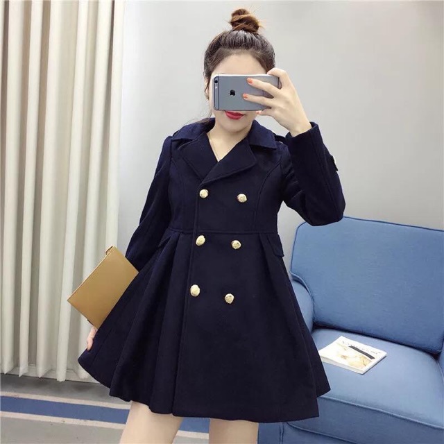 Áo dạ xoè QC