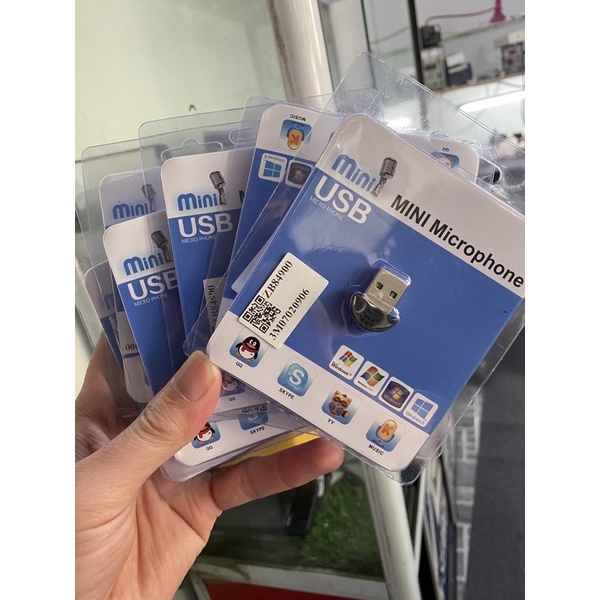 usb mini 2.0 Micro USB 2.0 mini nhận dạng giọng nói sử dụng Skype/MSN/VOIP cho máy tính bàn và laptop