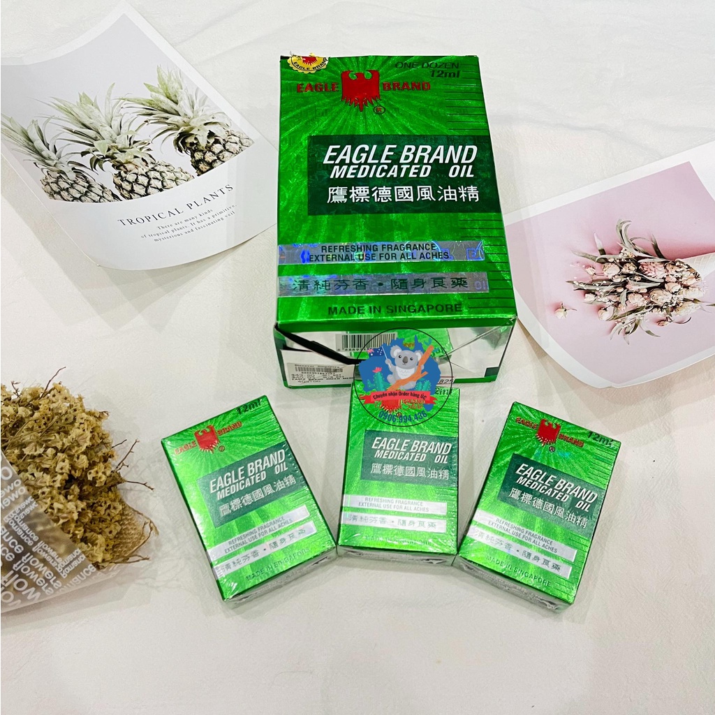 Dầu gió xanh Singapore nhập Úc