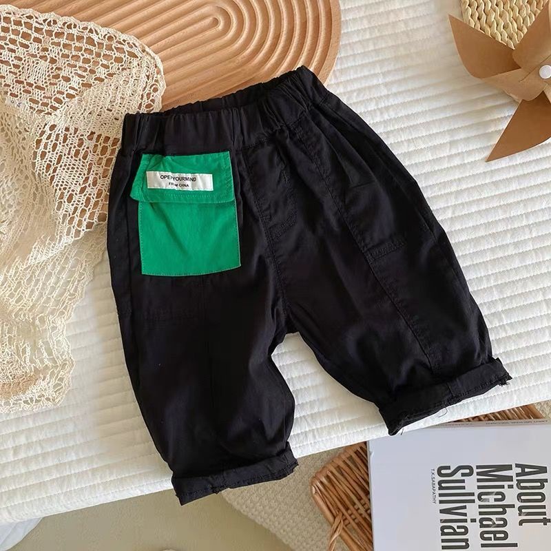 [Babycat Hàng Có Sẵn Quần Lửng Phong Cách Nhật Bản Hàn Quốc Thời Trang Mùa Hè Hàng Mới Dành Cho Bé Trai 2022