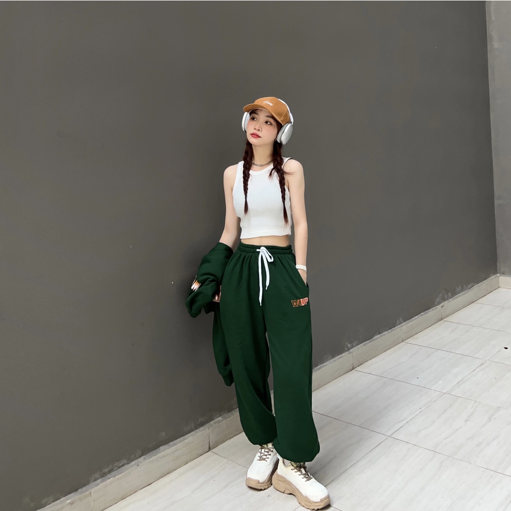 SET NỈ BÔNG FIRE SET UNISEX - XANH