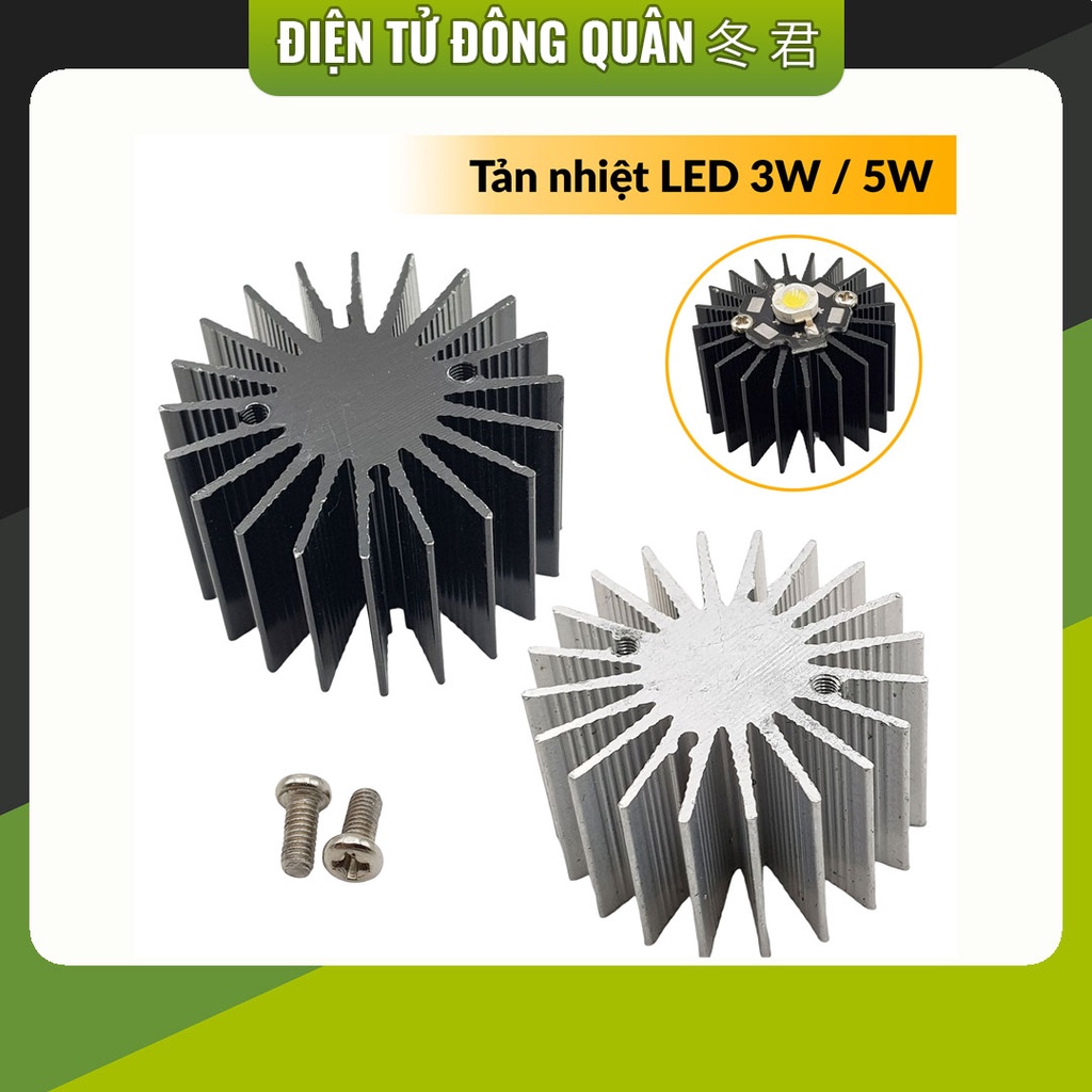 Nhôm tản nhiệt đèn led, Đường kính 36mm