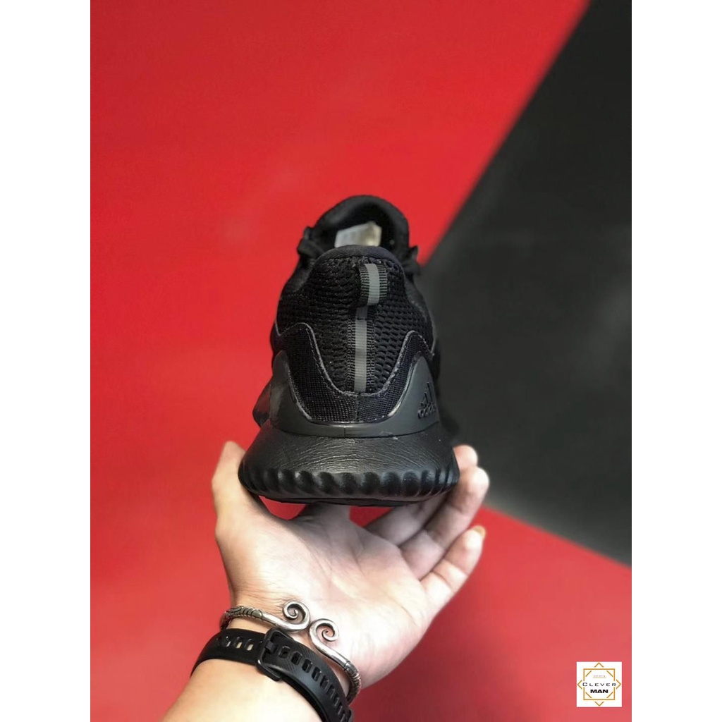 (BẢN SIÊU CẤP+QUÀ TẶNG) Giày Thể Thao Sneaker Nam Nữ ALPHABOUNCE Beyond 2018 Full đen CLEVER MAN STORE