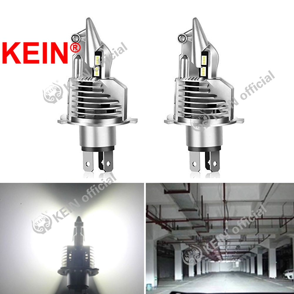 Bóng đèn pha H4 Led H4 16000lm 6500k 100w 12v cho xe hơi