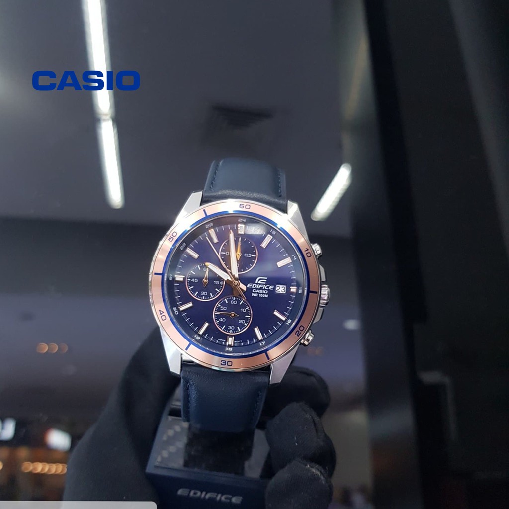 Đồng hồ nam CASIO Edifice EFR-526L-2AVUDF chính hãng - Bảo hành 1 năm, Thay pin miễn phí