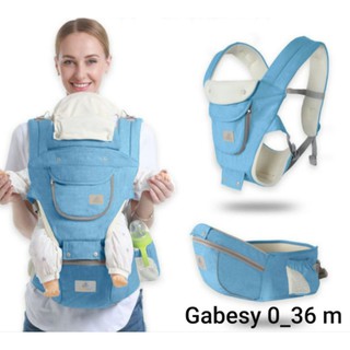 Địu em bé GABESY có đỡ cổ.( Dùng cho bé từ sơ sinh)