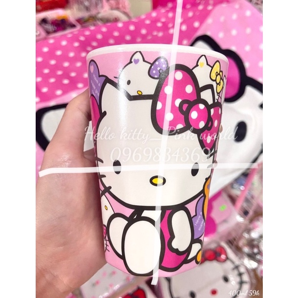 Ly uống nước hello kitty