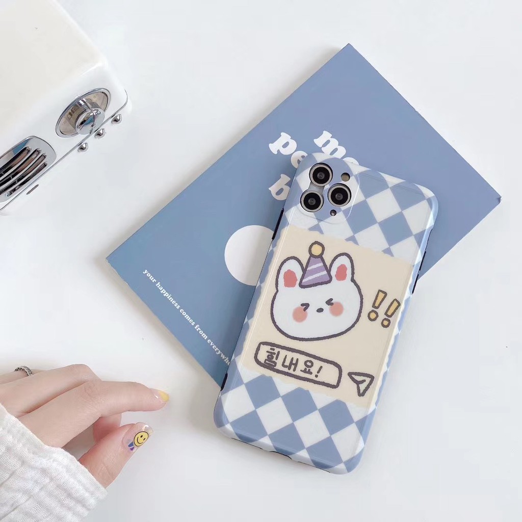 Ốp Điện Thoại Hình Gấu Đáng Yêu Cho Iphone 11 Pro Xs Max Xr I 8 I 7 Plus | BigBuy360 - bigbuy360.vn