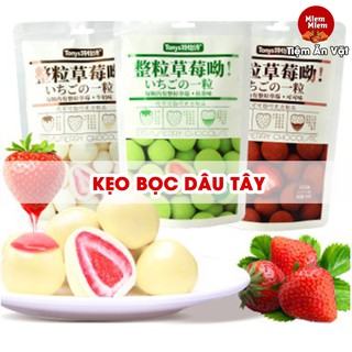 (Sẵn) SOCOLA BỌC DÂU TÂY SẤY THƠM NGON