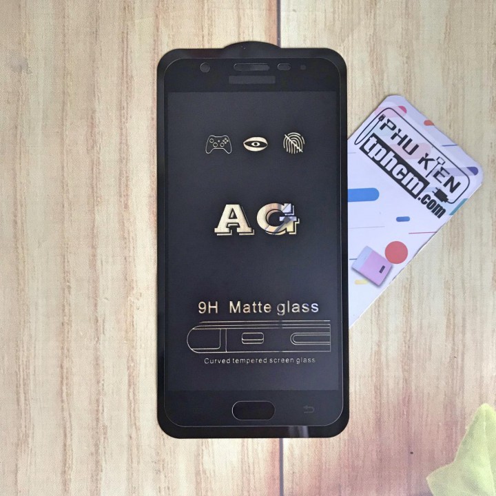 Dán cường lực Nhám Full màn hình Samsung J7 Prime