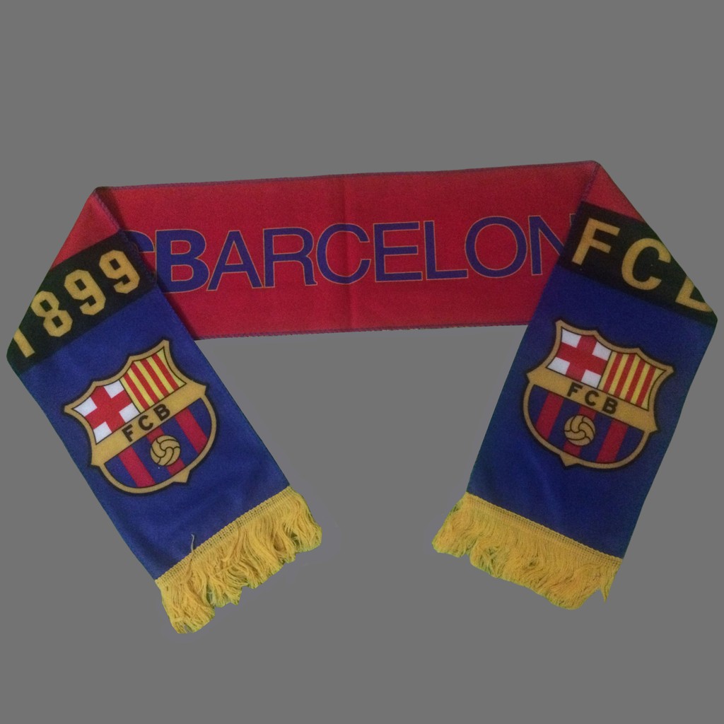 Khăn nỉ, khăn len, khăn quang cổ câu lạc bộ bóng đá Manchester United, Arsenal, Chelsea, Barcelona, Real Madrid