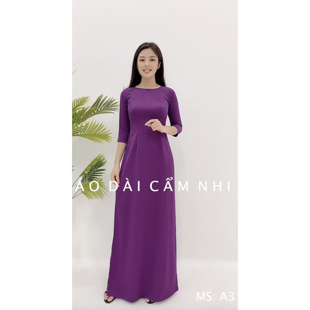 Áo dài trơn tím huế, Áo dài nữ đẹp