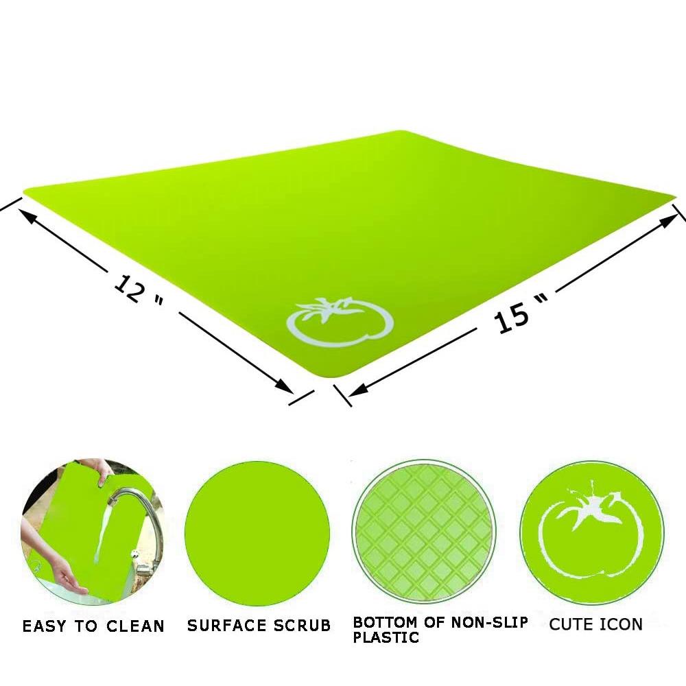 Thảm Cắt Thực Phẩm Chống Trượt Linh Hoạt 15 &quot;x12&quot;
